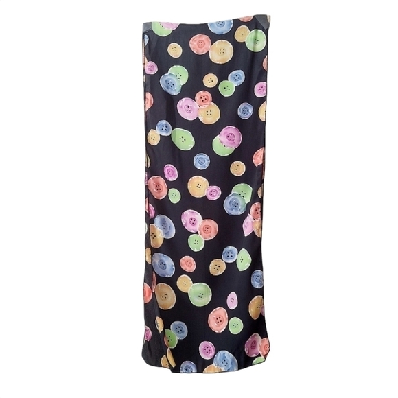 Women's Various Multi-Colored Sewing Buttons Scarf - Picture 1 of 7